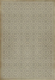 Classic Whites Large Floor Cloth