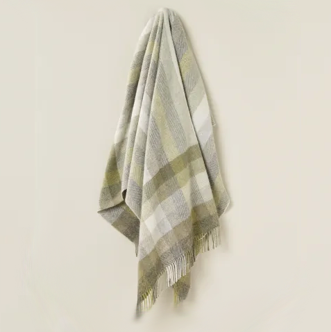 Woodale Shetland Wool Throw, U.K.