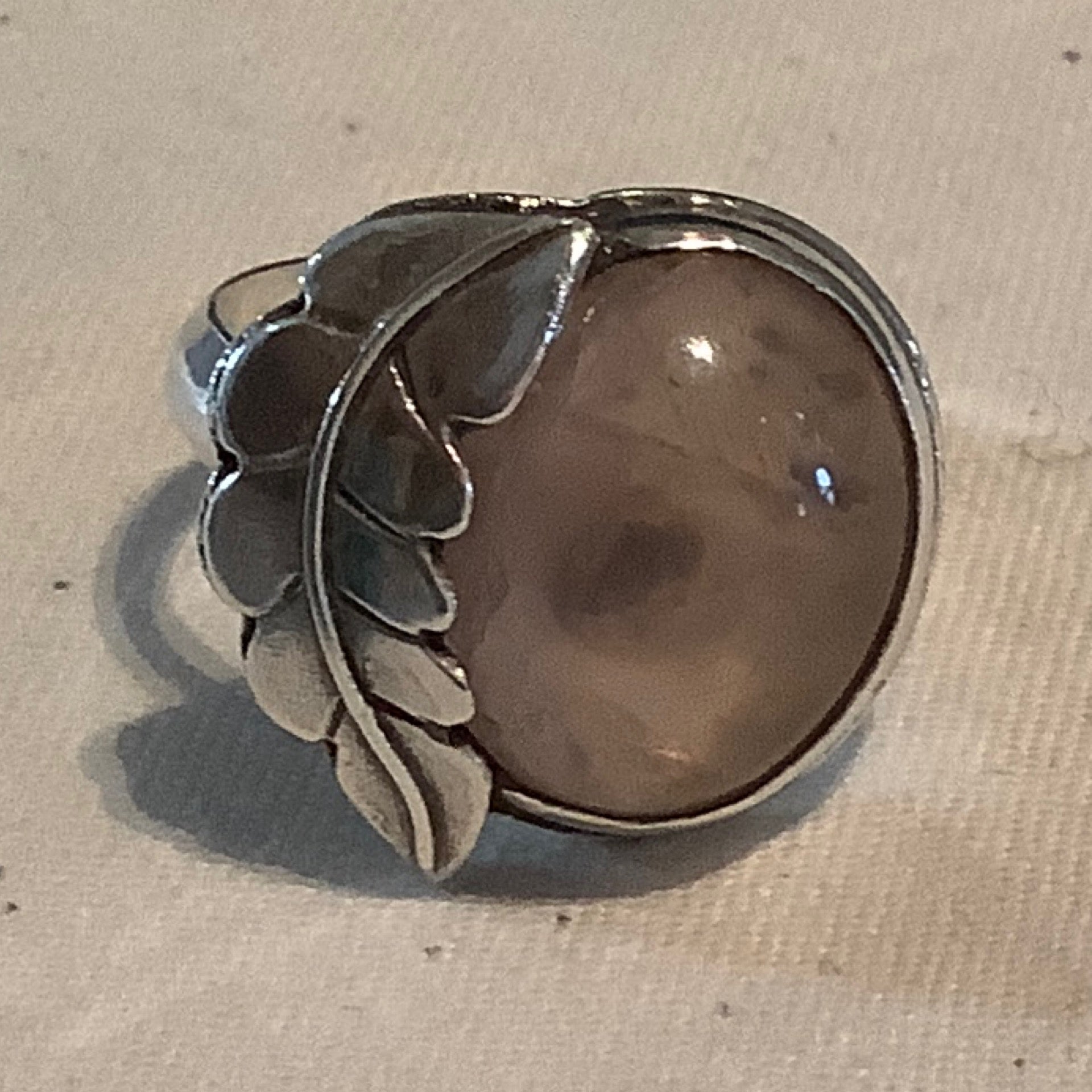 Stefani Blain Ring ~ Rose Quartz