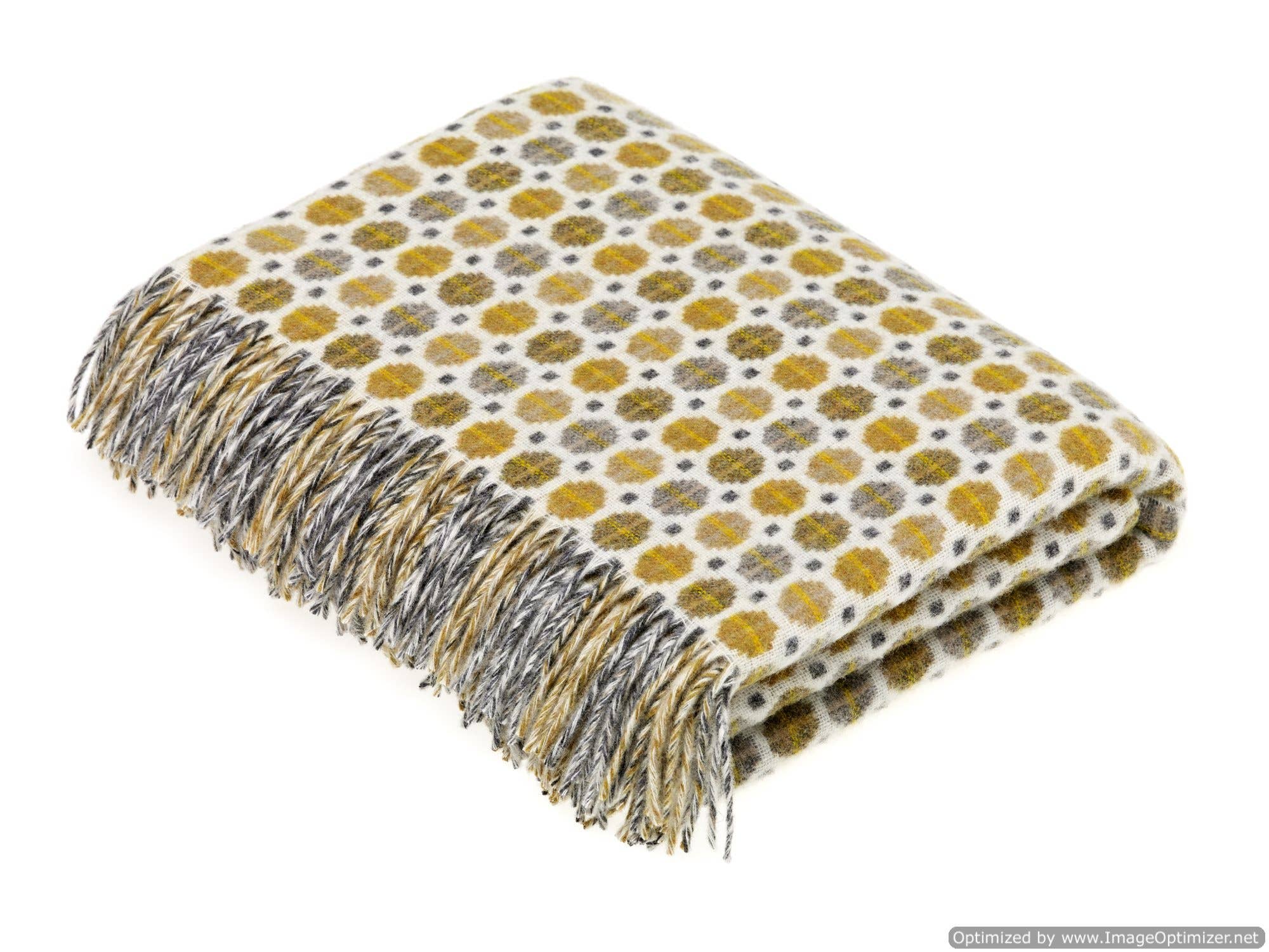 Merino Throw Blanket, Milan Range, Sky Blue, UK
