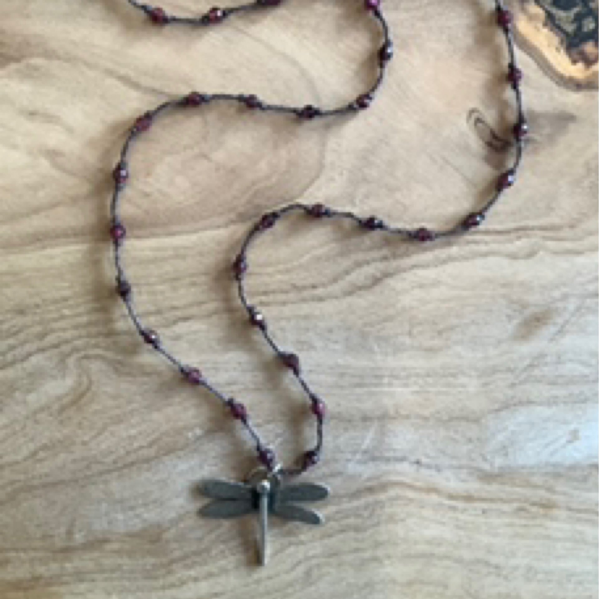 Stefani Blain Necklace ~  Dragonfly