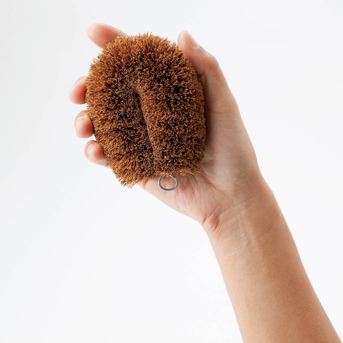 Japan Kamenoko tawashi palm scrubbing brush