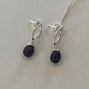 Stefani Blain Earrings ~ Iolite & Sterling