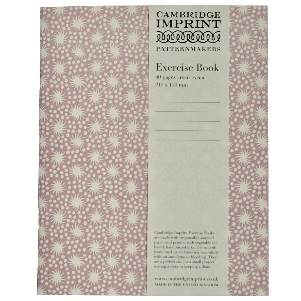 Exercise Book  Animalcules Cupboard Pink (Lined)