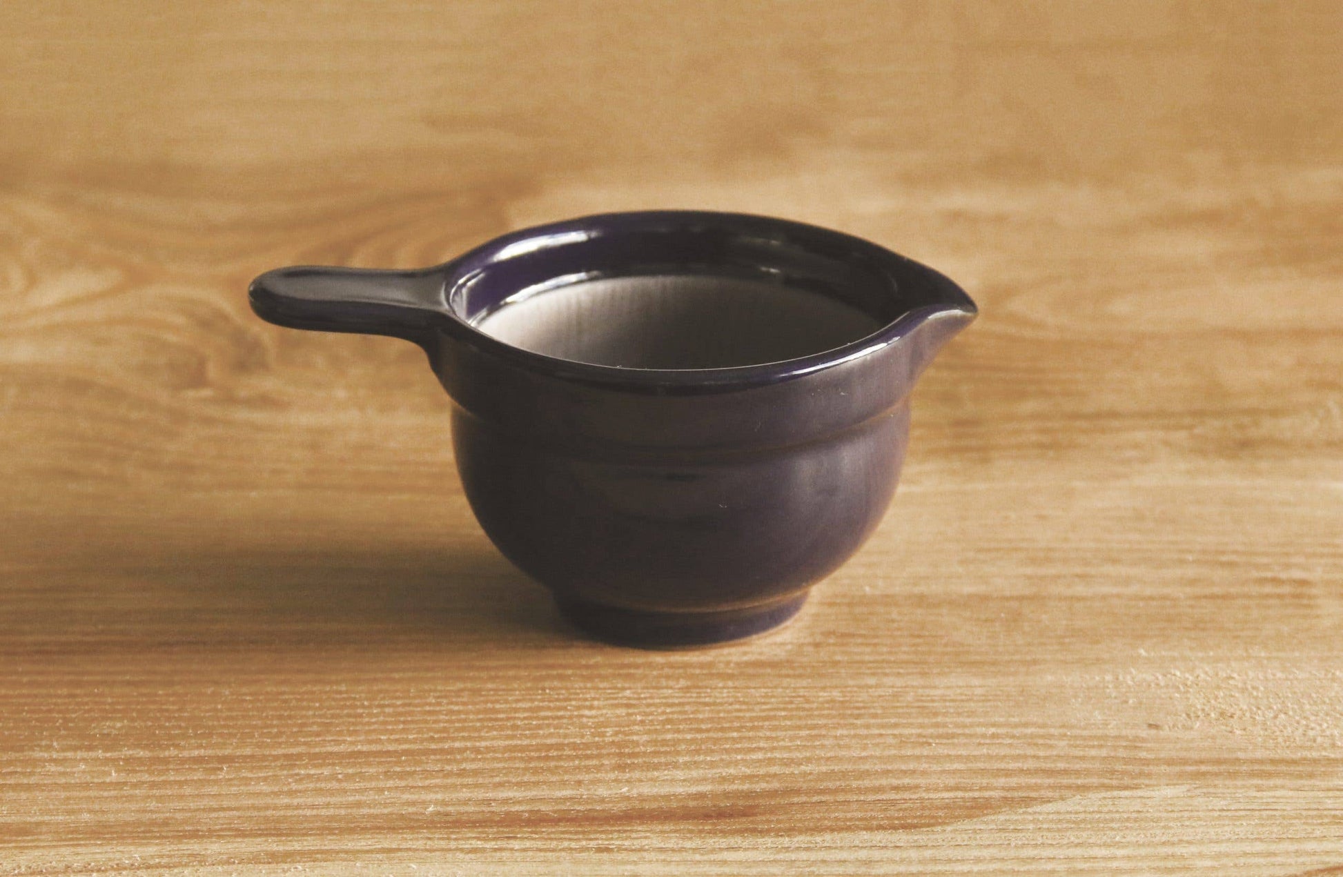 KAMOSHIKA grinding deep bowl: Navy, M