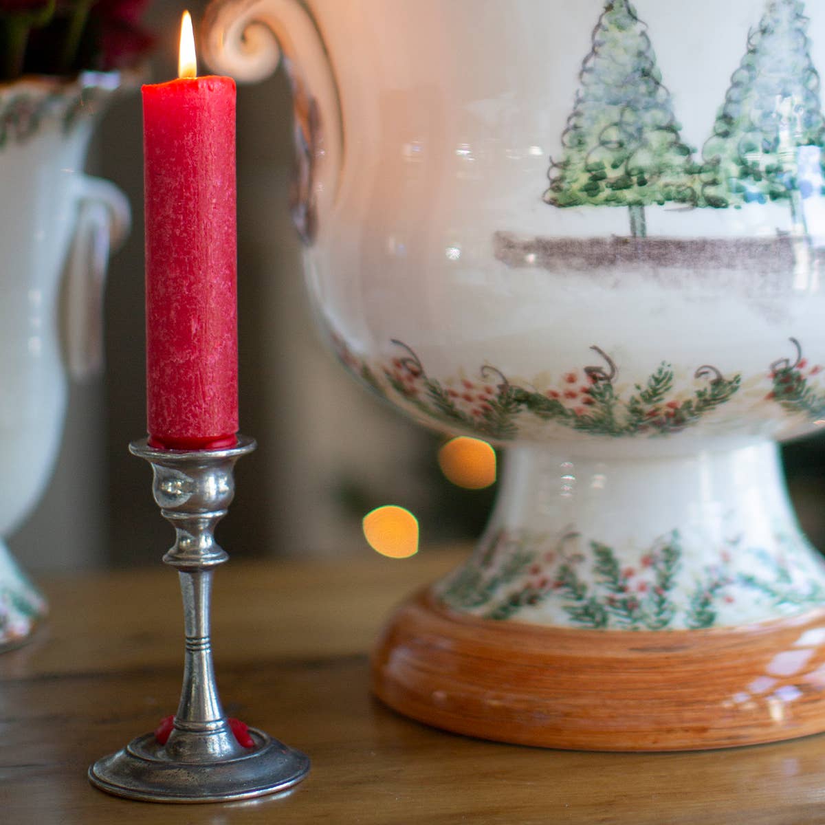 Vintage Candleholder 6.25"