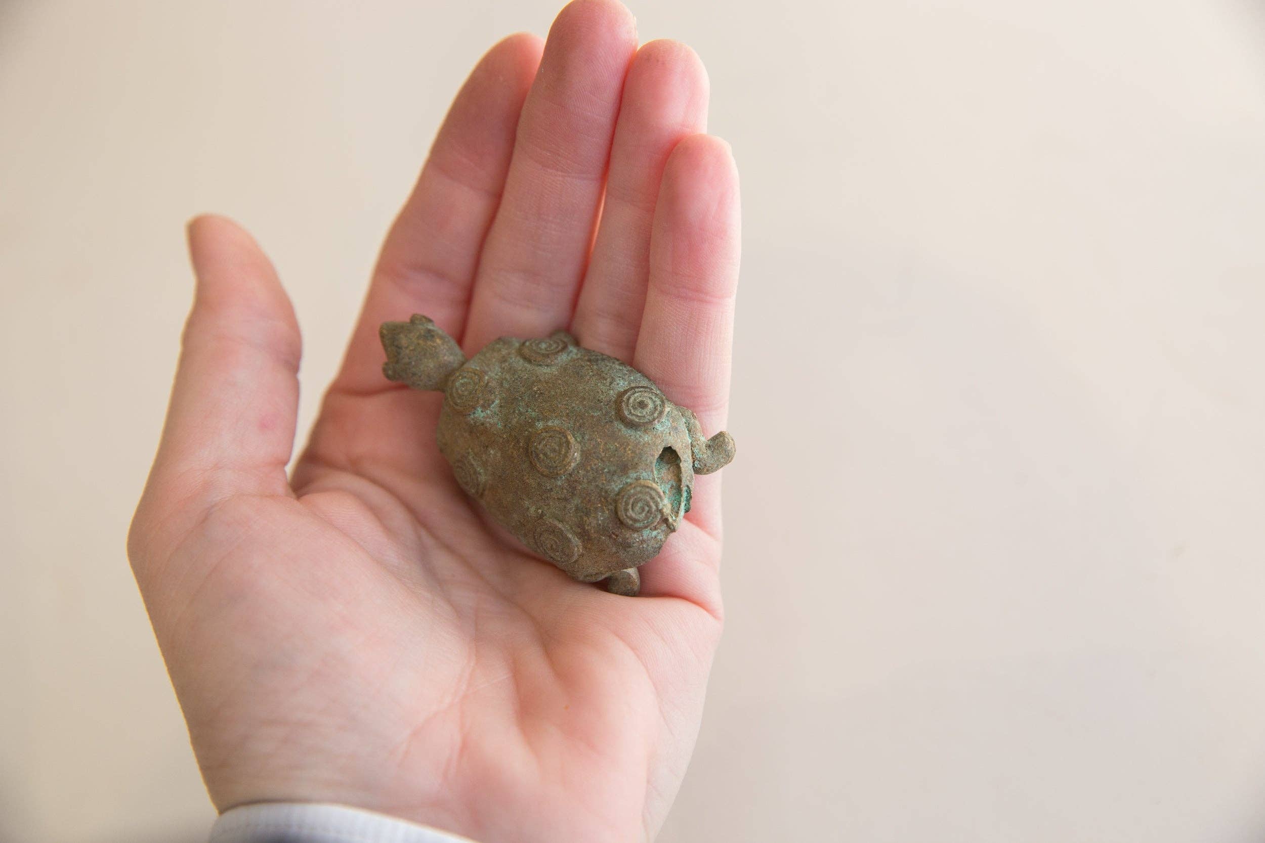 Vintage Oxidized African Turtle