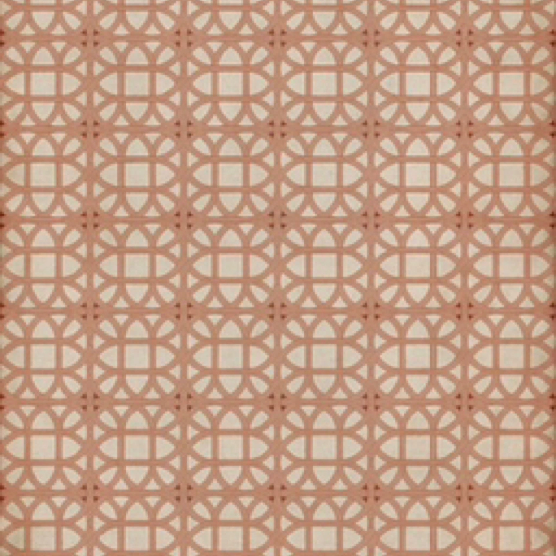 Vintage Vinyl, 20 x 30” Williamsburg Lamerie Lattice