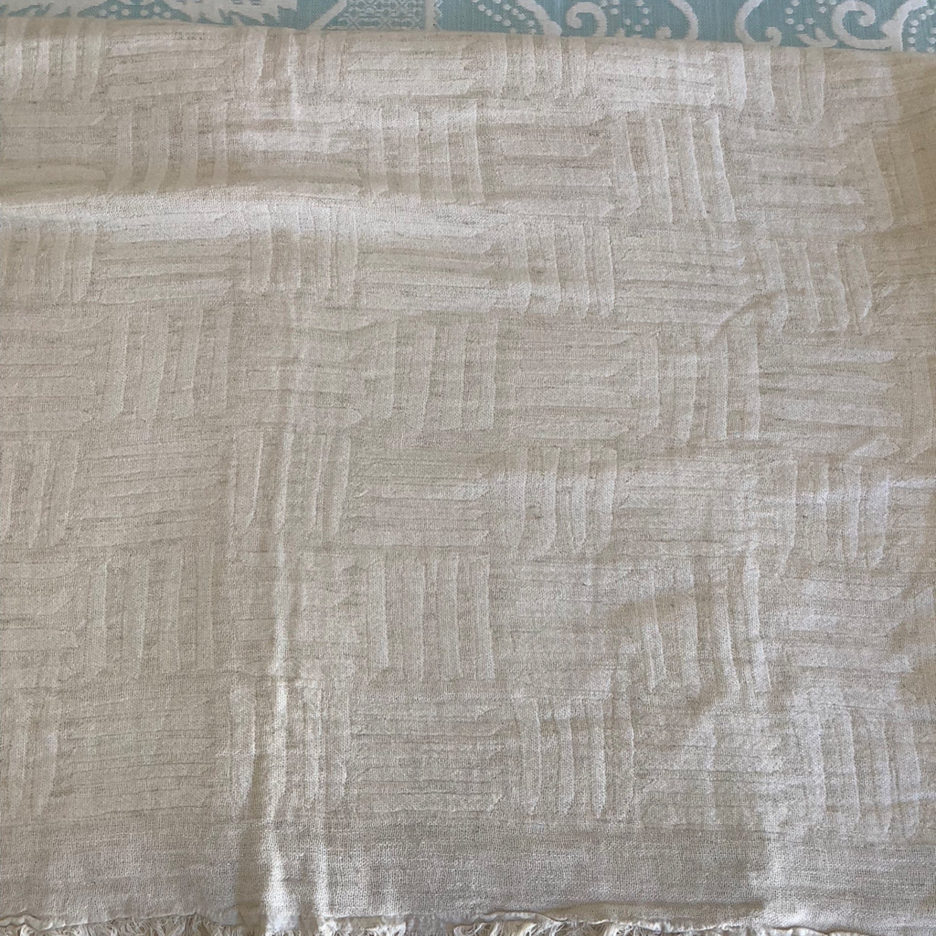 Handwoven Cotton Gauze Bedspread