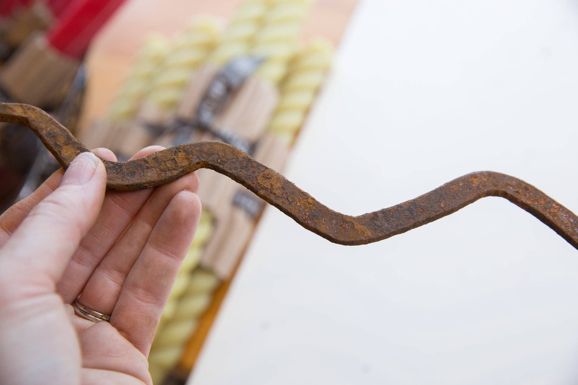 Vintage African Iron Snake
