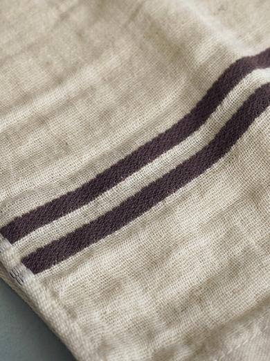 Japan AXCIS Natural linen handtowel: Grey