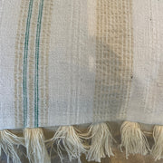 Bulgarian/Hungarian Handwoven Cotton & Linen Pillow with Hemp