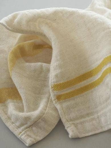 Japan AXCIS Natural linen handtowel: Grey