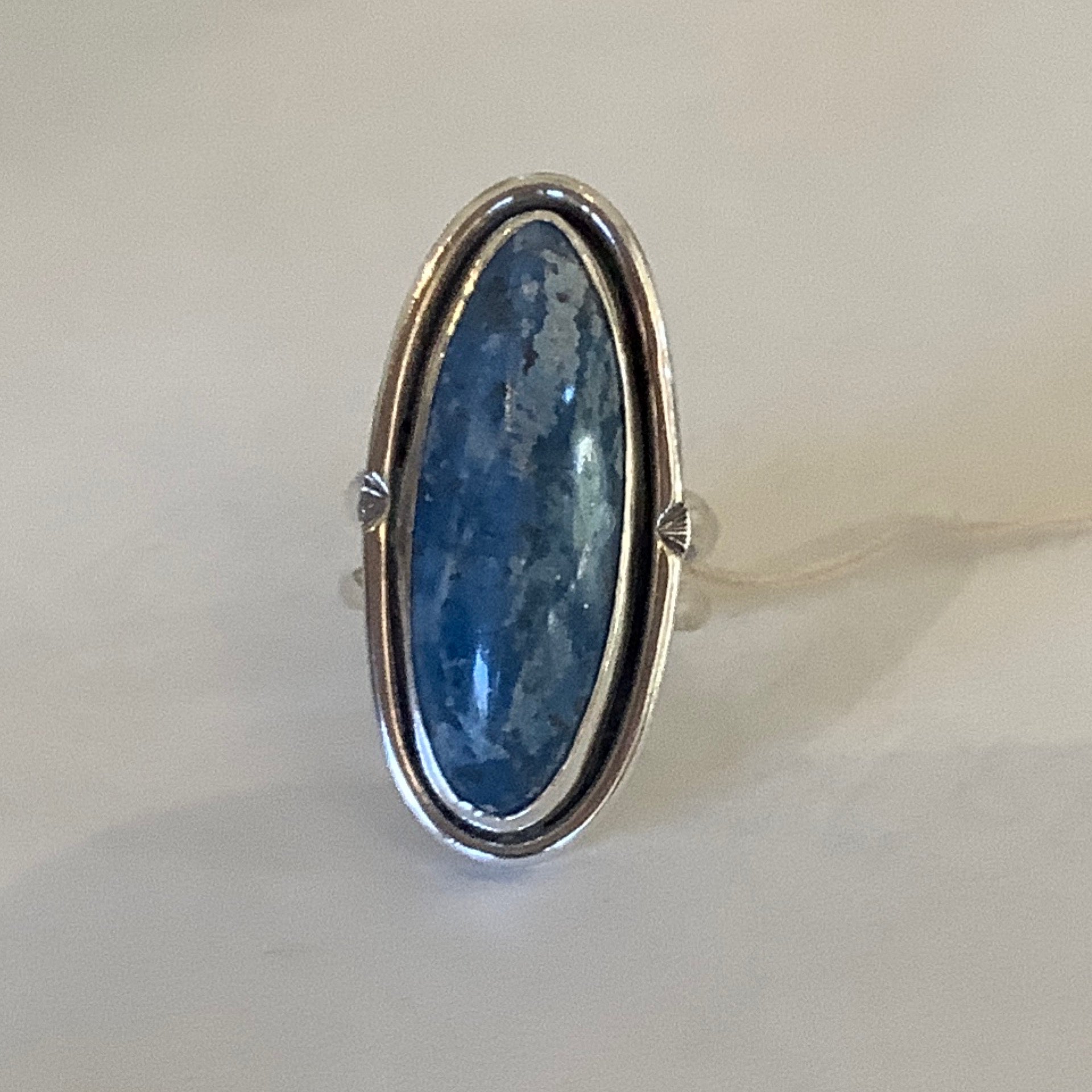 Stefani Blain Ring ~ Lapis Lazuli, Sterling