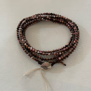 Stefani Blain Bracelet ~ Rhodochrosite & Sterling