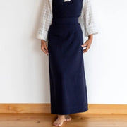 Tibetan Chupa, Khadi Cotton, Blue