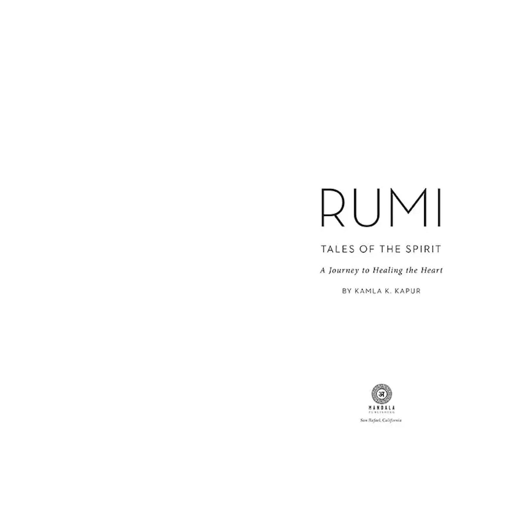 Rumi: Tales of the Spirit